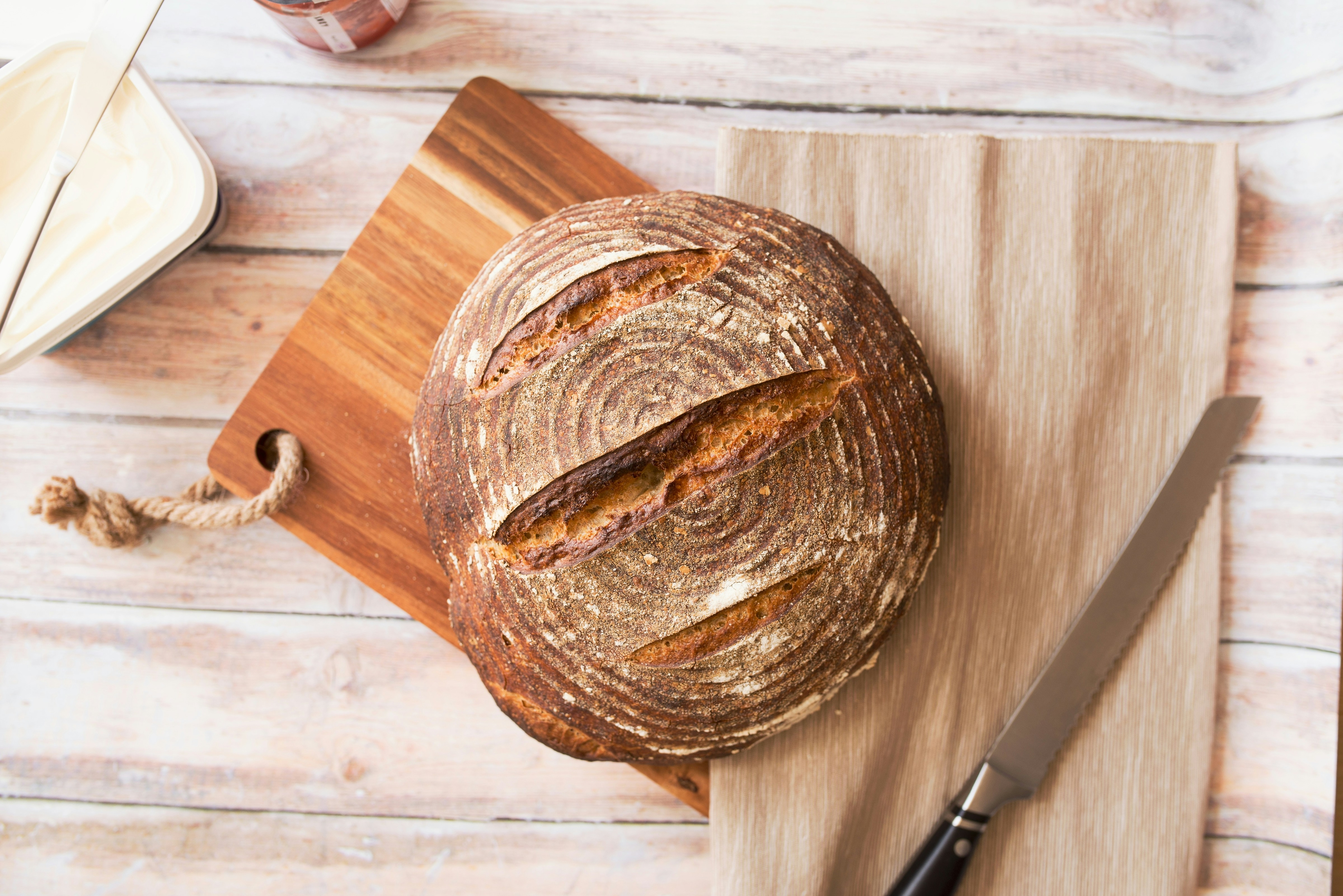 Fresh baked bread